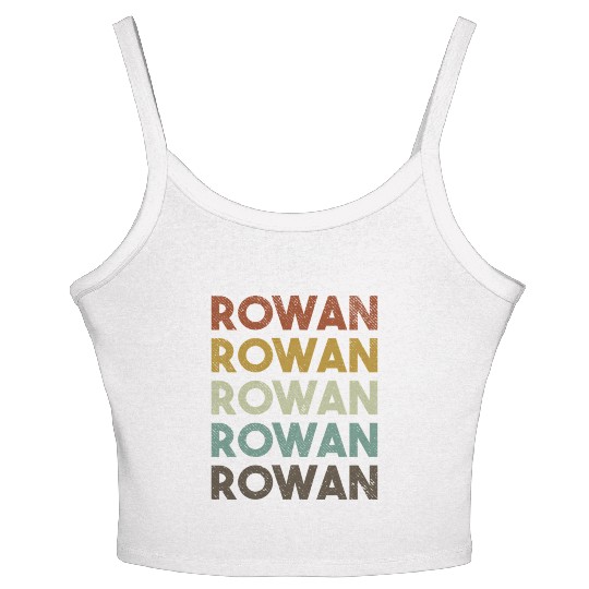 Rowan 80S Style Women's Spaghetti Strap Tank Top