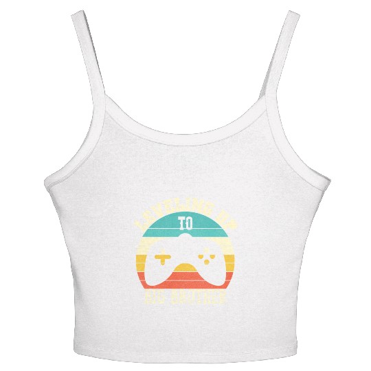 Level up to Big Brother Women's Spaghetti Strap Tank Top