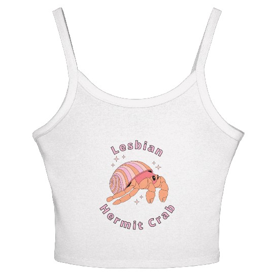 Lesbian Hermit Crab Women's Spaghetti Strap Tank Top