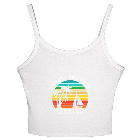 Puerto Vallarta Mexico Family Vacation Women's Spaghetti Strap Tank Top