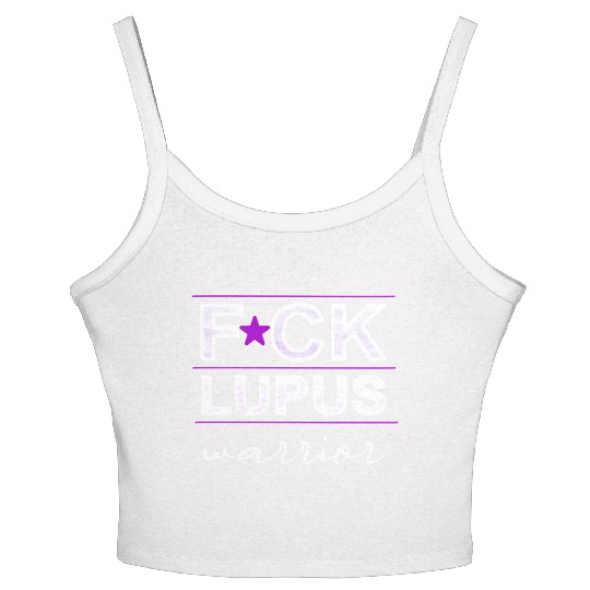 Fuck Lupus Warrior Women's Spaghetti Strap Tank Top