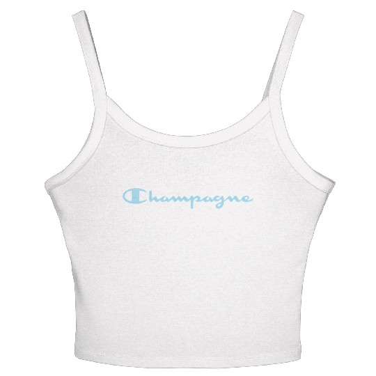 Champagne Top Women's Spaghetti Strap Tank Top