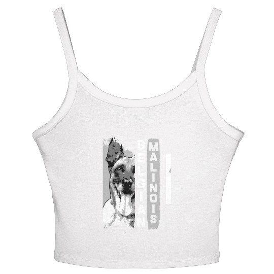 Belgian Malinois T Dog Women's Spaghetti Strap Tank Top