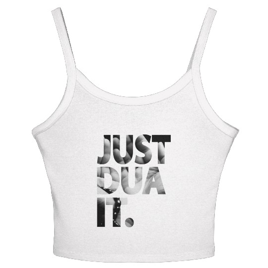 Just Dua It Islam Muslim Women's Spaghetti Strap Tank Top