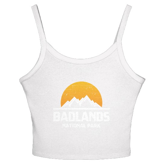 Badlands National Park Women's Spaghetti Strap Tank Top