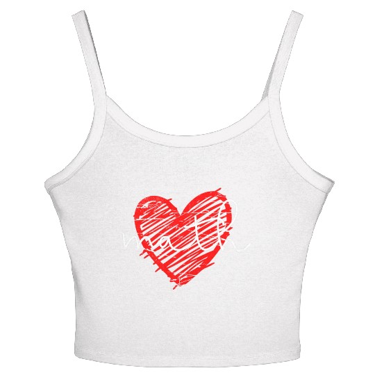 Math Heart - Math Teacher Heart Women's Spaghetti Strap Tank Top