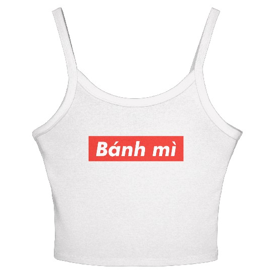 Banh Mi red boxx Vietnam Vietnamese Sandwich Viet Women's Spaghetti Strap Tank Top