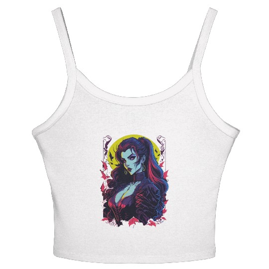 Vampire Girl Women's Spaghetti Strap Tank Top
