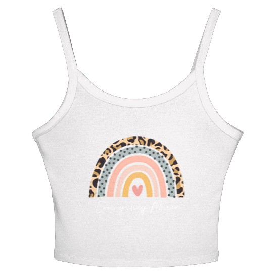 Er Nurse Emergency Room Nurse Registered Nurse Women's Spaghetti Strap Tank Top