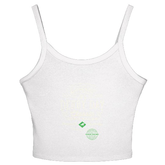 Derby Day Louisville Kentucky Horse Racing Women's Spaghetti Strap Tank Top