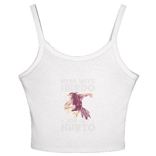 Bird Cartoon Birdwatching Bird Owner Women's Spaghetti Strap Tank Top
