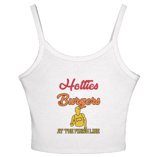 Funny Marathon Running And Cross Country Runner Women's Spaghetti Strap Tank Top