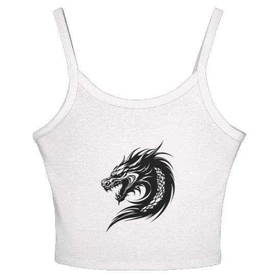 Dragon Mythical Fantasy Serpent Women's Spaghetti Strap Tank Top