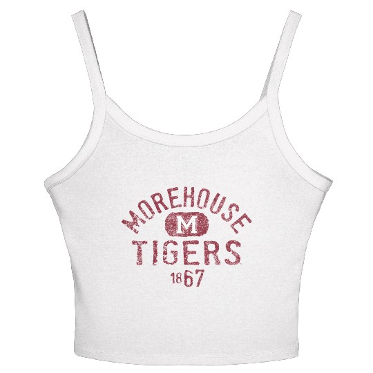 Morehouse Maroon Tigers Vintage 1867 Women's Spaghetti Strap Tank Top