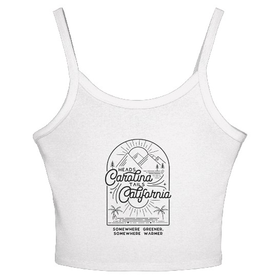 Heads Carolina Tails California Western Cory Women's Spaghetti Strap Tank Top