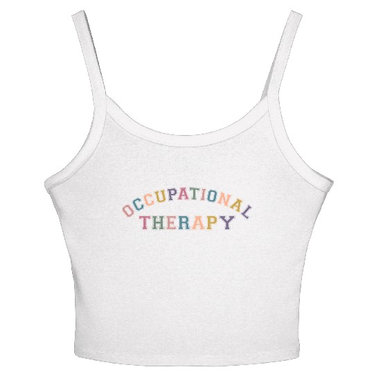 Ot Occupational Therapy Women's Spaghetti Strap Tank Top