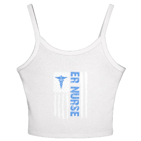 Er Nurse Emergency Room Nurse Women's Spaghetti Strap Tank Top
