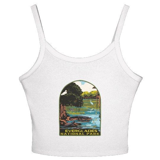 everglades national park Women's Spaghetti Strap Tank Top
