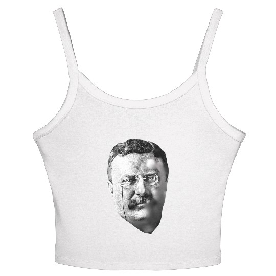 President Teddy Roosevelt Women's Spaghetti Strap Tank Top