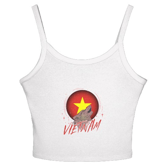 Vietnam Women's Spaghetti Strap Tank Top
