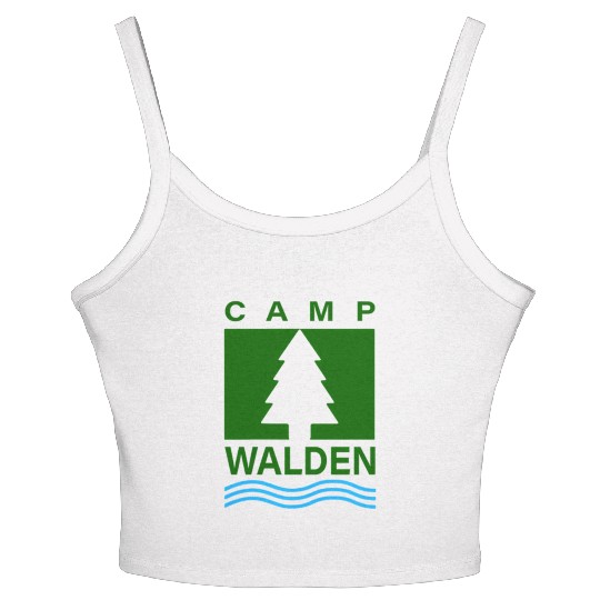 Camp Walden Pocket Summer Camp Women's Spaghetti Strap Tank Top