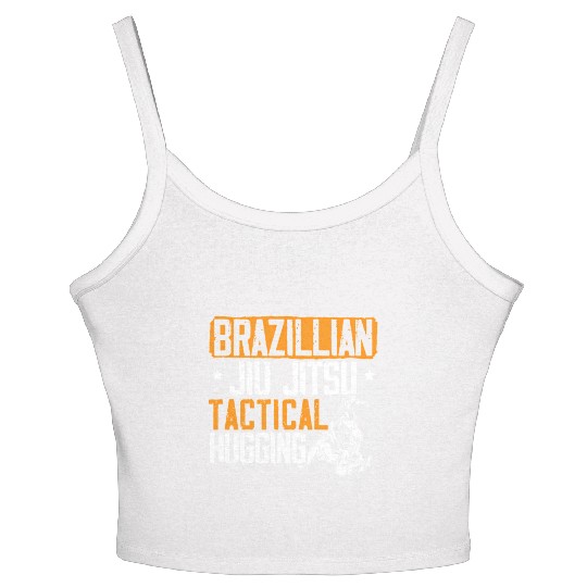 Jiu Jitsu Bjj Mixed Martial Mma Combat Fighting Women's Spaghetti Strap Tank Top