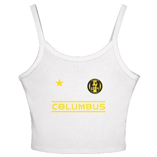 Columbus Ohio 614 Starer Women's Spaghetti Strap Tank Top