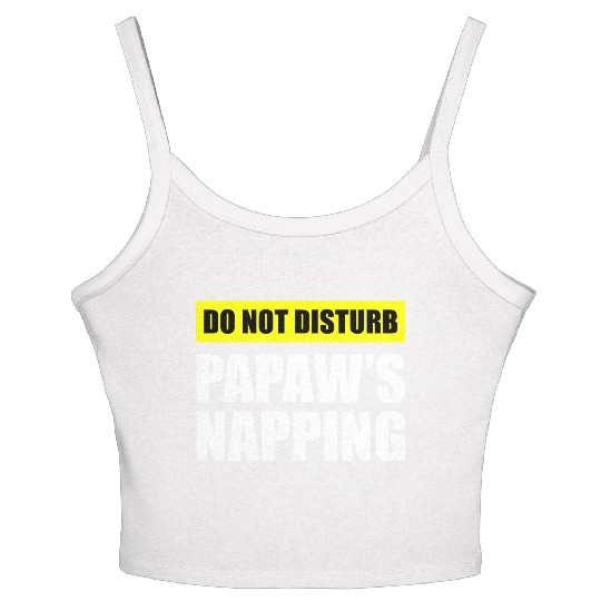 Do Not Disturb Papaw'S Napg Women's Spaghetti Strap Tank Top