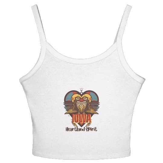 IOWA Heartland Spirit Women's Spaghetti Strap Tank Top