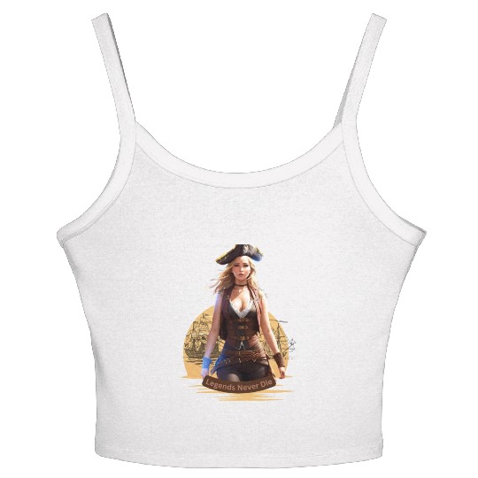 Legends Never Die Women's Spaghetti Strap Tank Top