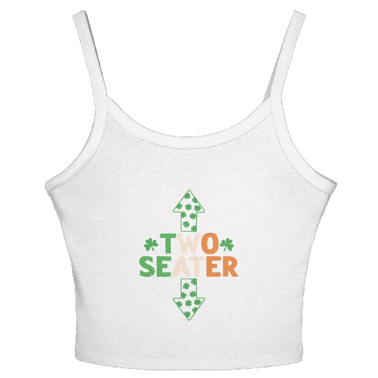 St Patric Day Two Seater St Patric Day Women's Spaghetti Strap Tank Top