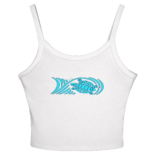 Sea turtle Women's Spaghetti Strap Tank Top