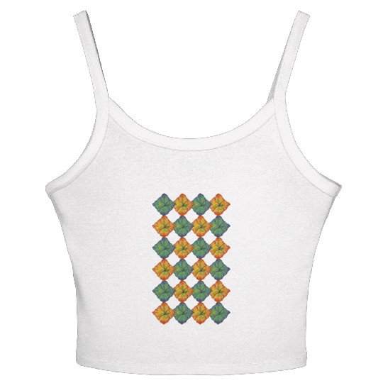 Flowers in Spring. Women's Spaghetti Strap Tank Top