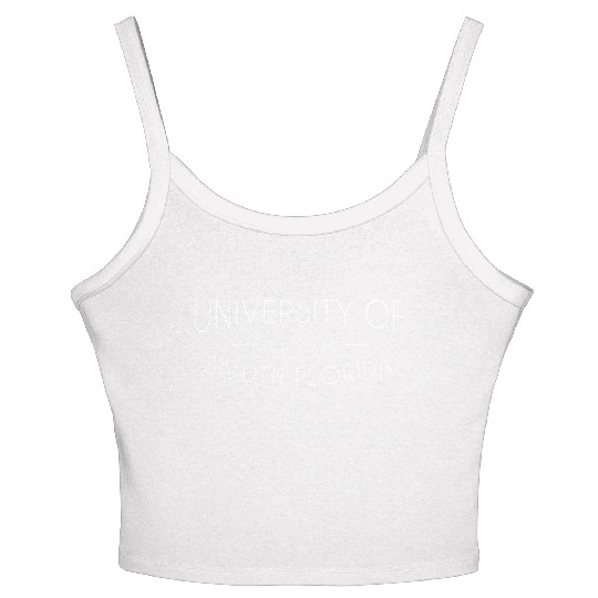 Of South Florida Usf Bulls le Women's Spaghetti Strap Tank Top