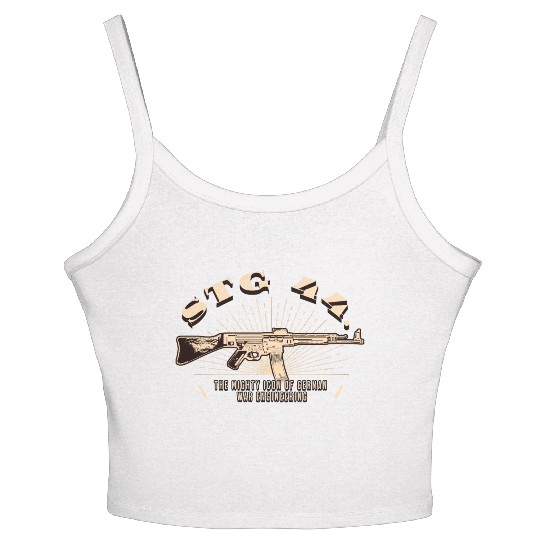 Sturmgewehr 44 Assalt Rifle | World War 2 Weapon Women's Spaghetti Strap Tank Top