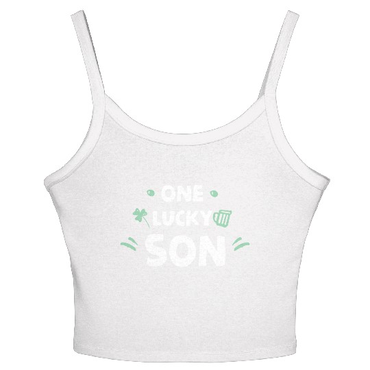 One Lucky Son Women's Spaghetti Strap Tank Top