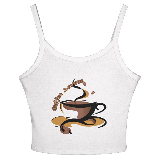 Coffee Lovers Women's Spaghetti Strap Tank Top
