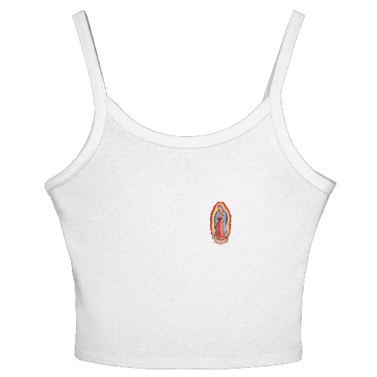 Our Lady Of Guadalupe Virgin Mary Women's Spaghetti Strap Tank Top