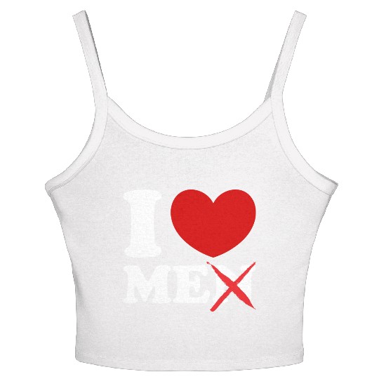 I Love Me I Heart Me Motivational Self Love Men Women's Spaghetti Strap Tank Top