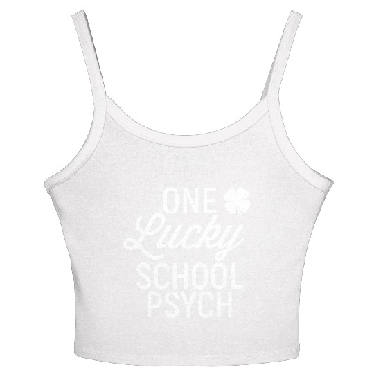 School Psychologist 80s green Women's Spaghetti Strap Tank Top