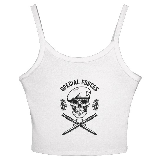 SPECIAL FORCES Women's Spaghetti Strap Tank Top