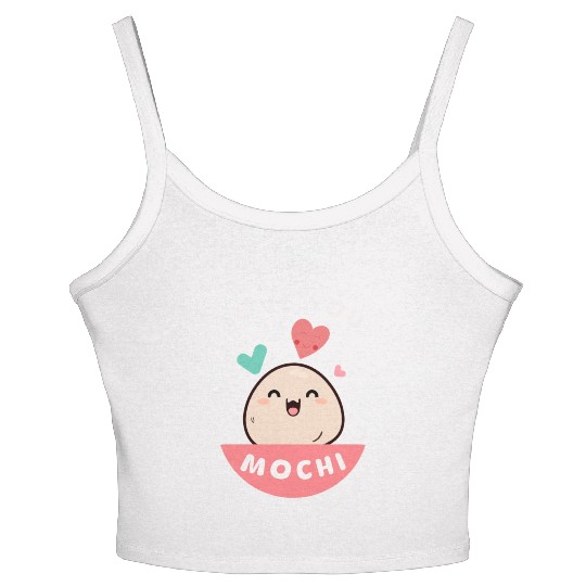 Love You Mochi Women's Spaghetti Strap Tank Top