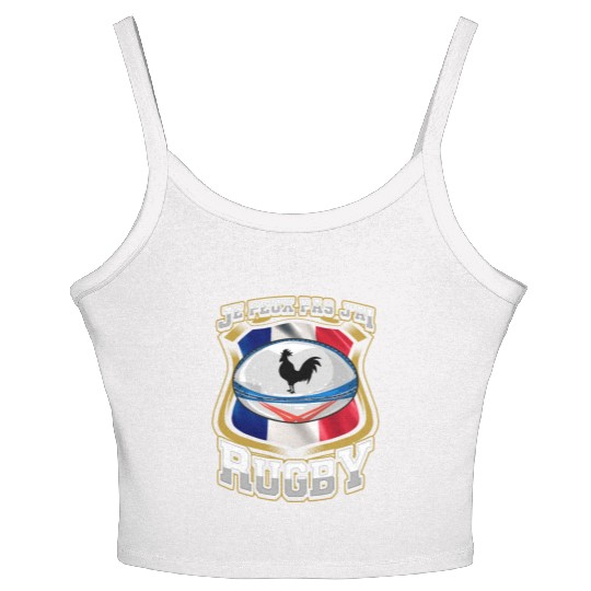 Je Peux Pas J ai Rugby France Rugby Women's Spaghetti Strap Tank Top