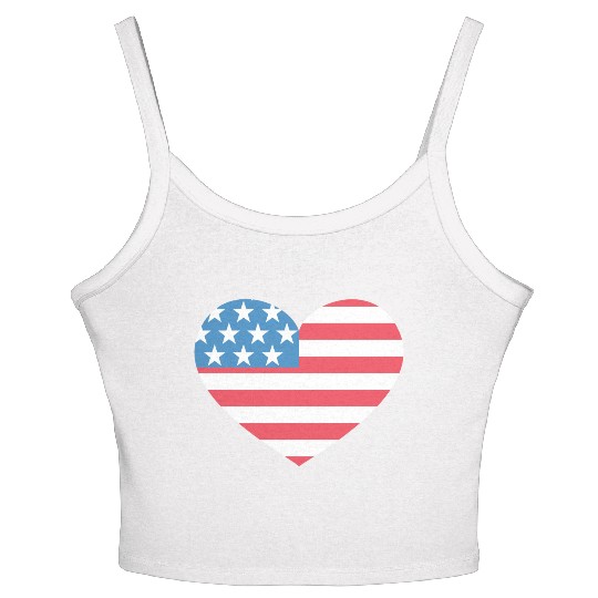 Heart America Women's Spaghetti Strap Tank Top