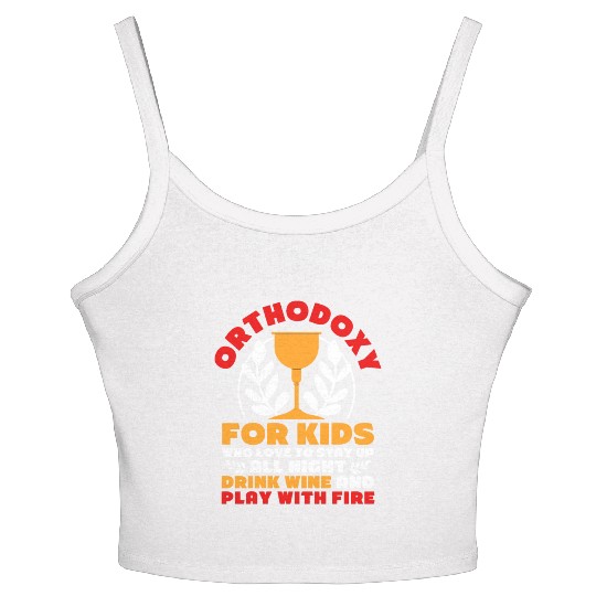 Orthodox Women's Spaghetti Strap Tank Top