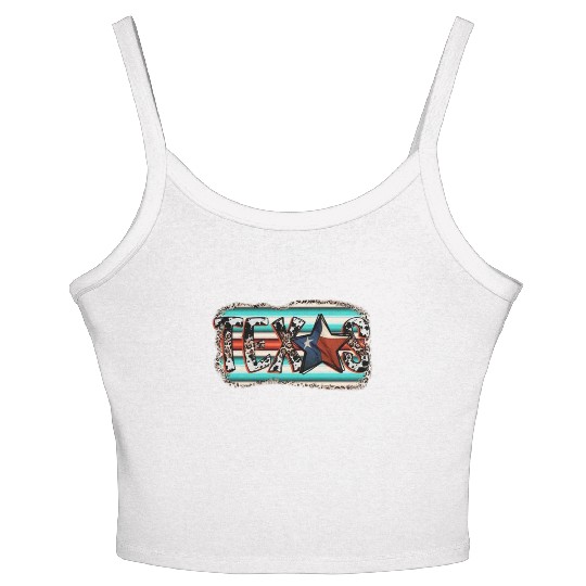 Texas For all who love Texas Women's Spaghetti Strap Tank Top