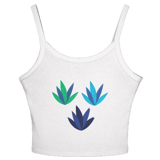 Blossom Women's Spaghetti Strap Tank Top: The Perfect Blend of Style and Nature