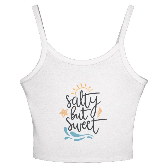 Salty But Sweet Women's Spaghetti Strap Tank Top