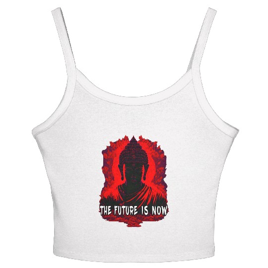 The Future is Now Women's Spaghetti Strap Tank Top