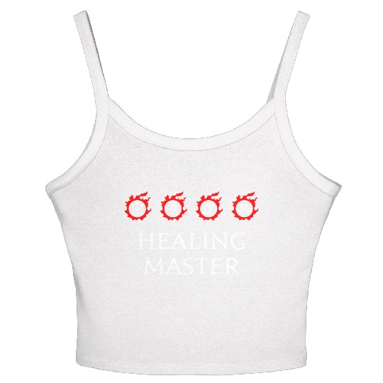 Healing Master For Warriors of Light Darkness Women's Spaghetti Strap Tank Top